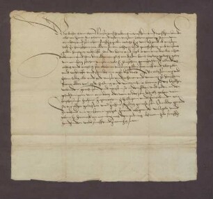 Deutschmeister Dietrich von Cleen verkauft dem Peter von Ehrenberg den Anteil des Deutschen Ordens an Heinsheim um 1.000 Gulden.