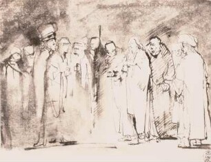Christus mit den Jüngern