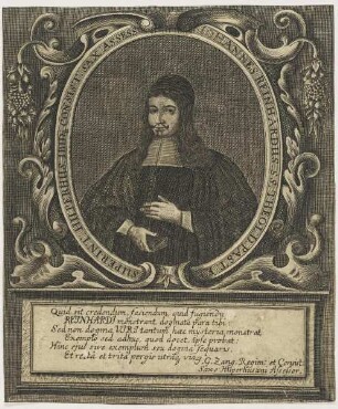Bildnis des Iohannes Reinhardus