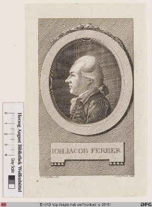 Bildnis Johann Jacob Ferber