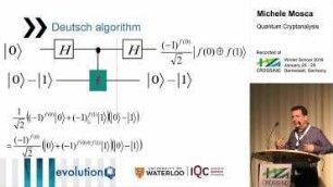 CROSSING Winter School 2016: Quantum Cryptanalysis