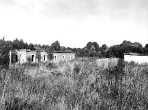 Ehemaliger Truppenübungplatz Königsbrück. Ortslage Sella. Unterkünfte zur Panzerschule gehörend