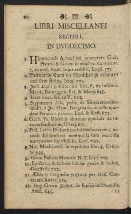 Libri Miscellanei