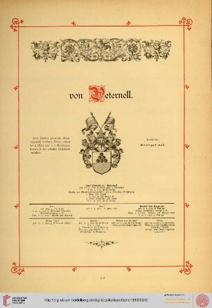 von Peternell, von Pfeuffer, von Pflummern, von Pierron, von Poetz, von Porbeck, von Preen
