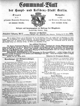 1874,13: No. 13, 29. März 1874