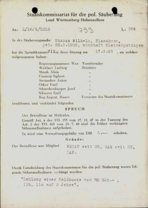 Stooss, Wilhelm