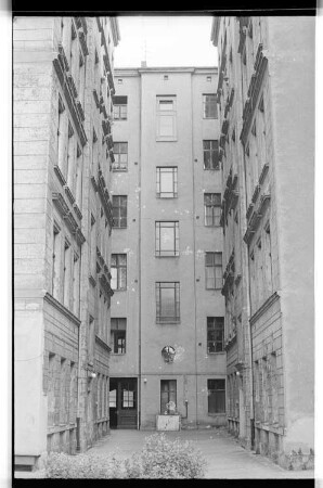 Kleinbildnegativ: Yorckstraße, Mehringdamm, 1978