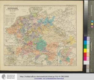 Deutschland im Zeitraum der Reformation 1492 bis 1618