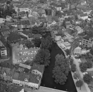 Altstadt von Erfurt : Blickrichtung Norden zur Krämerbrücke