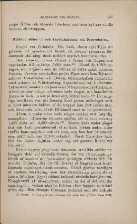 Flykten söder ut och kapitulationen vid Perevolotjna.