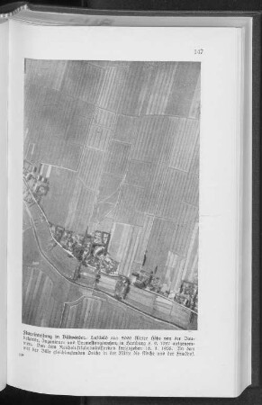 Flureinteilung in Billwärder (Luftbild vom 5.9.1927)
