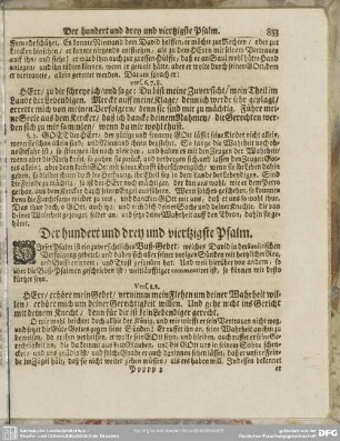 Der hundert und drey und viertzigste Psalm