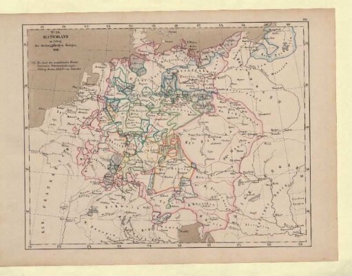 Deutschland zu Anfang des dreissigjährigen Krieges, 1618