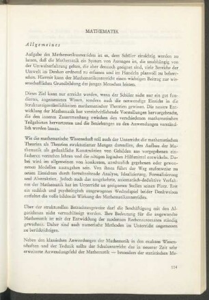 Mathematik