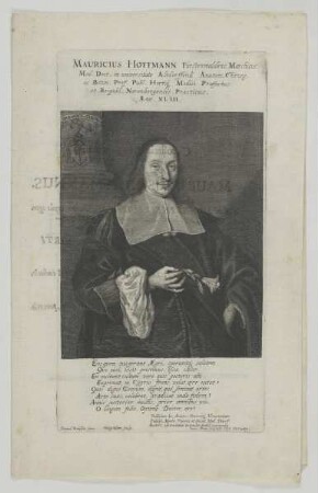 Bildnis des Mauricius Hoffmann