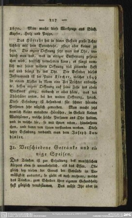 31. Verschiedene Getränke und einige Speisen