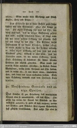 31. Verschiedene Getränke und einige Speisen