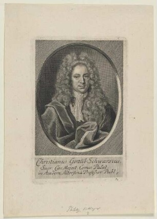 Bildnis des Christian Gottlieb Schwarz