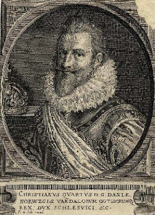 Bildnis von Christian IV. (1577-1648), König von Dänemark