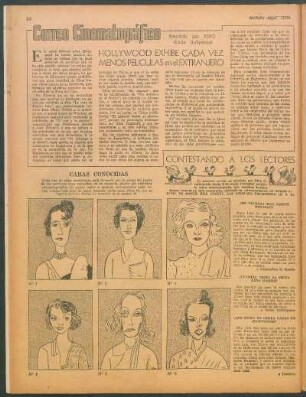 Correo cinematográfico : Atendido por King desde Hollywood
