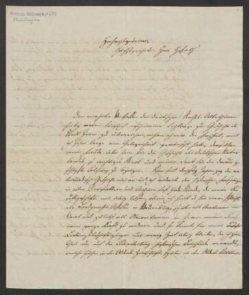 Brief an Jacob Grimm : 18.10.1836