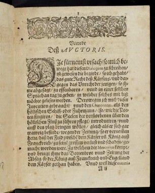 1-4 Vorrede dess Auctoris