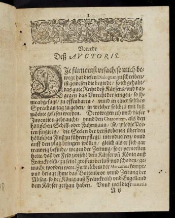 1-4 Vorrede dess Auctoris