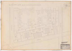 Reichsluftfahrtministerium, Berlin: Lageplan 1:500