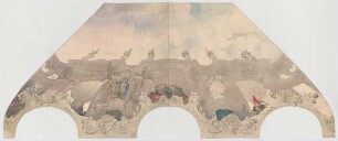 Thiersch, Friedrich von; München; Justizpalast - Dekorationsentwurf (Perspektive)