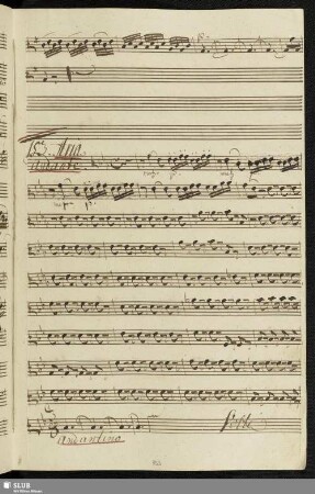 153. Aria: Mia signora alla francese / Ottani, B.