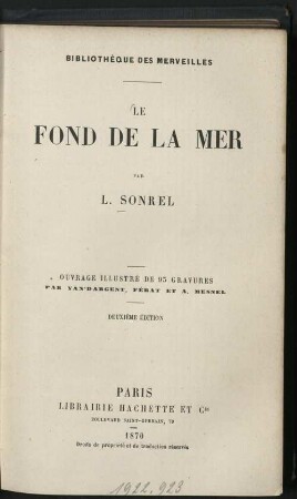 Le fond de la mer