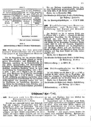 Besoldungsdienstalter der Militäranwärter : [Amtlicher Teil]
