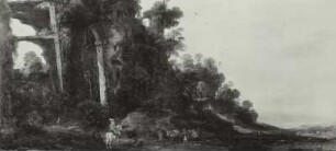 Römische Ruinenlandschaft