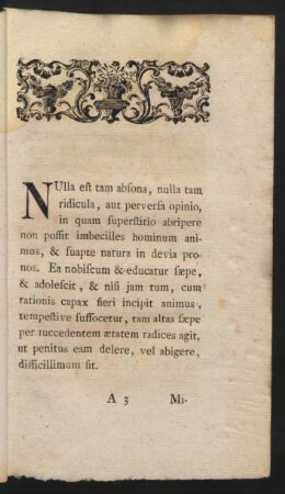 Nulla est tam absona, nulla tam ridicula ...