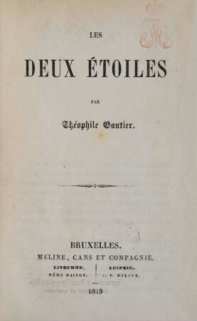 Les deux étoiles