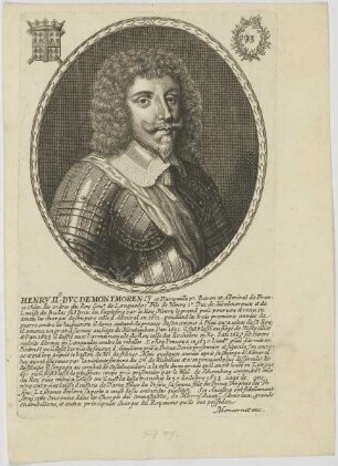 Bildnis des Henry IIe, Dvc de Montmorency