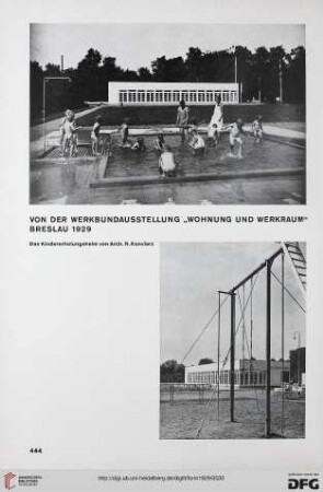 Von der Werkbundausstellung "Wohnung und Werkraum" Breslau 1929