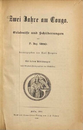 Zwei Jahre am Congo : Erlebnisse und Schilderungen