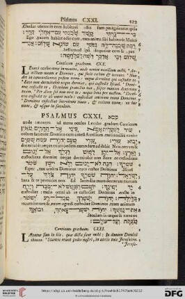 (Psalmus CXXI - CXXX)