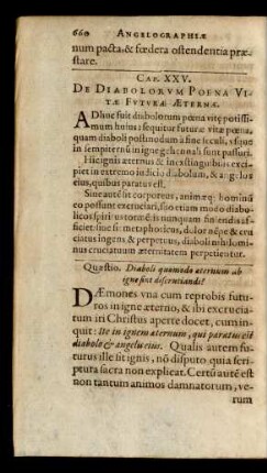Cap. XXV. De Diabolorum Poena Vitae Futurae Aeternae