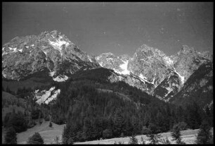 Saalfelden: Blick auf das Bilhorn bei Saalfelden