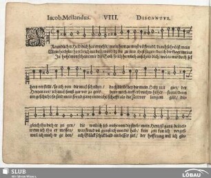 VIII. Freundlicher Held dich hat erwehlt
