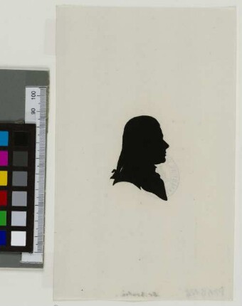 [Bildnis von Johann Boutin] : [Schattenriss]