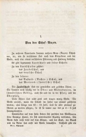 Kurze Anleitung zur Schaf-Zucht