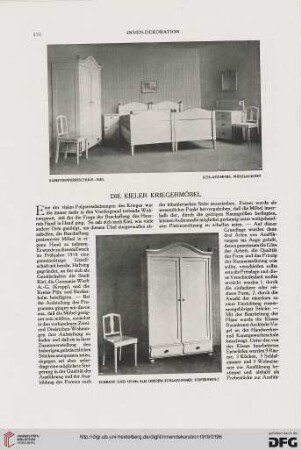 Die Kieler Kriegermöbel