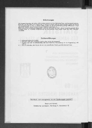 Erläuterungen Zeichenerklärungen