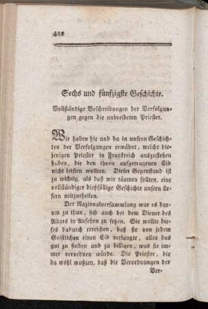 Sechs und fünfzigste Geschichte - Sechszigste Geschichte