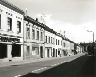 Oelsnitz/Vogtland. Dr.-Friedrichs-Straße. Blick nach Nordosten