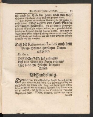 Abhandelung.