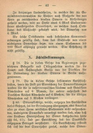 X. Schlußbestimmungen